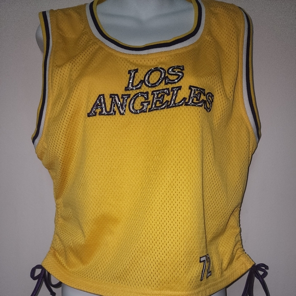 Regal Los Angeles Lakers #72 Sleeveless Jersey Top 3X - Picture 5 of 6